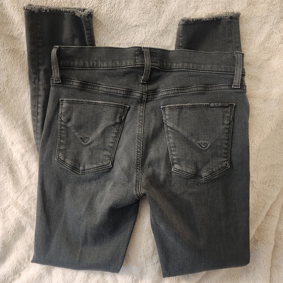 Hudson Distressed Skinny Jeans - Picture 5 of 8